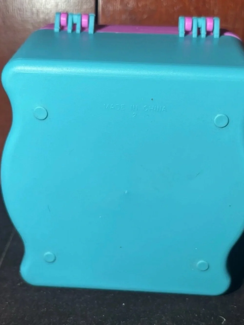 Pink & Teal Butterfly Toy Storage Box - Kids Toys